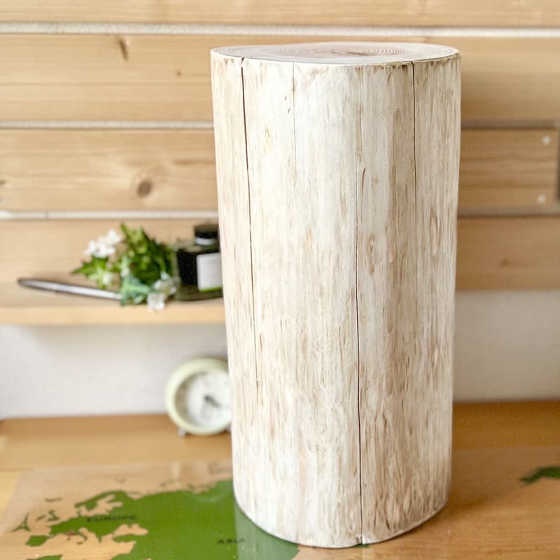杉の丸太【Lサイズ】R 直径23cm×高さ45cm | はちもも雑貨店