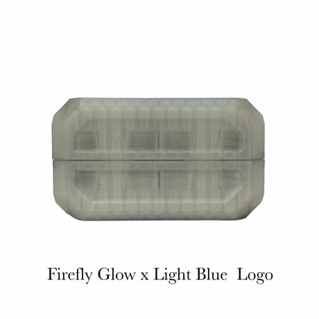 マグネットヨーヨーケース (Dual Colors) / Firefly Glow x Light Blue Logo