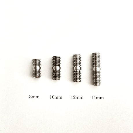 Ti Center Lock Axel - 5本（5 pieces）
