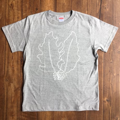 はまぐり堂・浜の暮らしＴシャツ《Wakame》