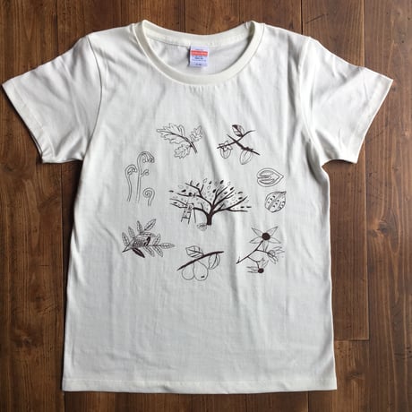 はまぐり堂・浜の暮らしTシャツ《山の一年》