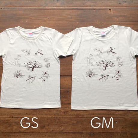 はまぐり堂・浜の暮らしTシャツ《海の一年》