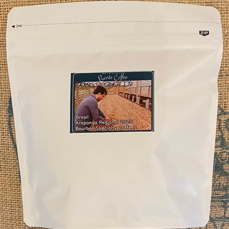ブラジル　アラポンガ・リージョン　「アラポンガ」深煎り 2025　1kg (250g × 4袋)【豆のまましか選べません】