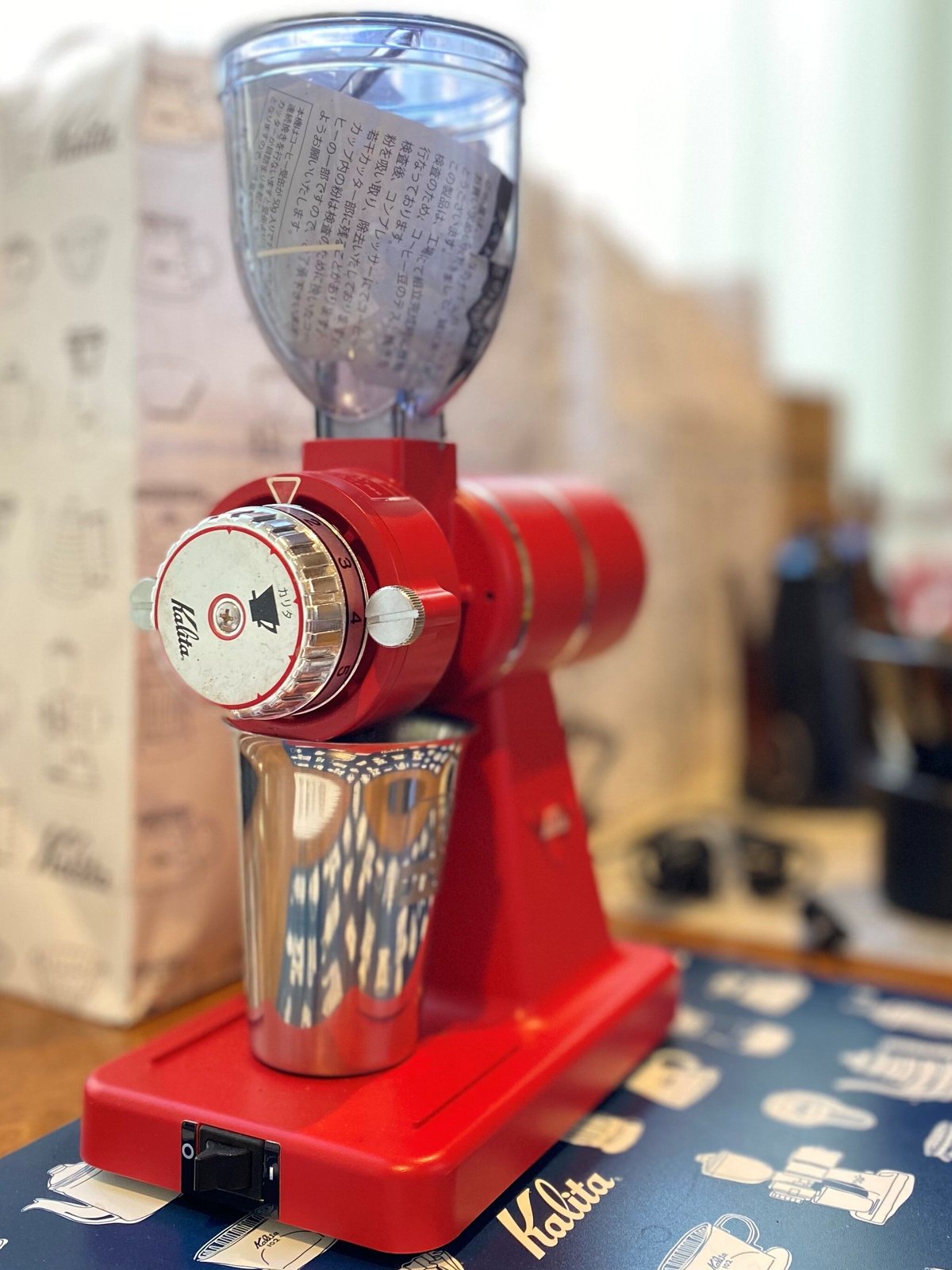 CARITA - カリタ　NICE CUT MILL（カップ付属） カリタコーヒーミル ナイスカットG(Karita Nice cut G