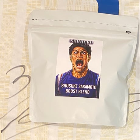 サッカー選手コラボコーヒー2026 坂本修佑選手バージョン「BOOST COFFEE」200g