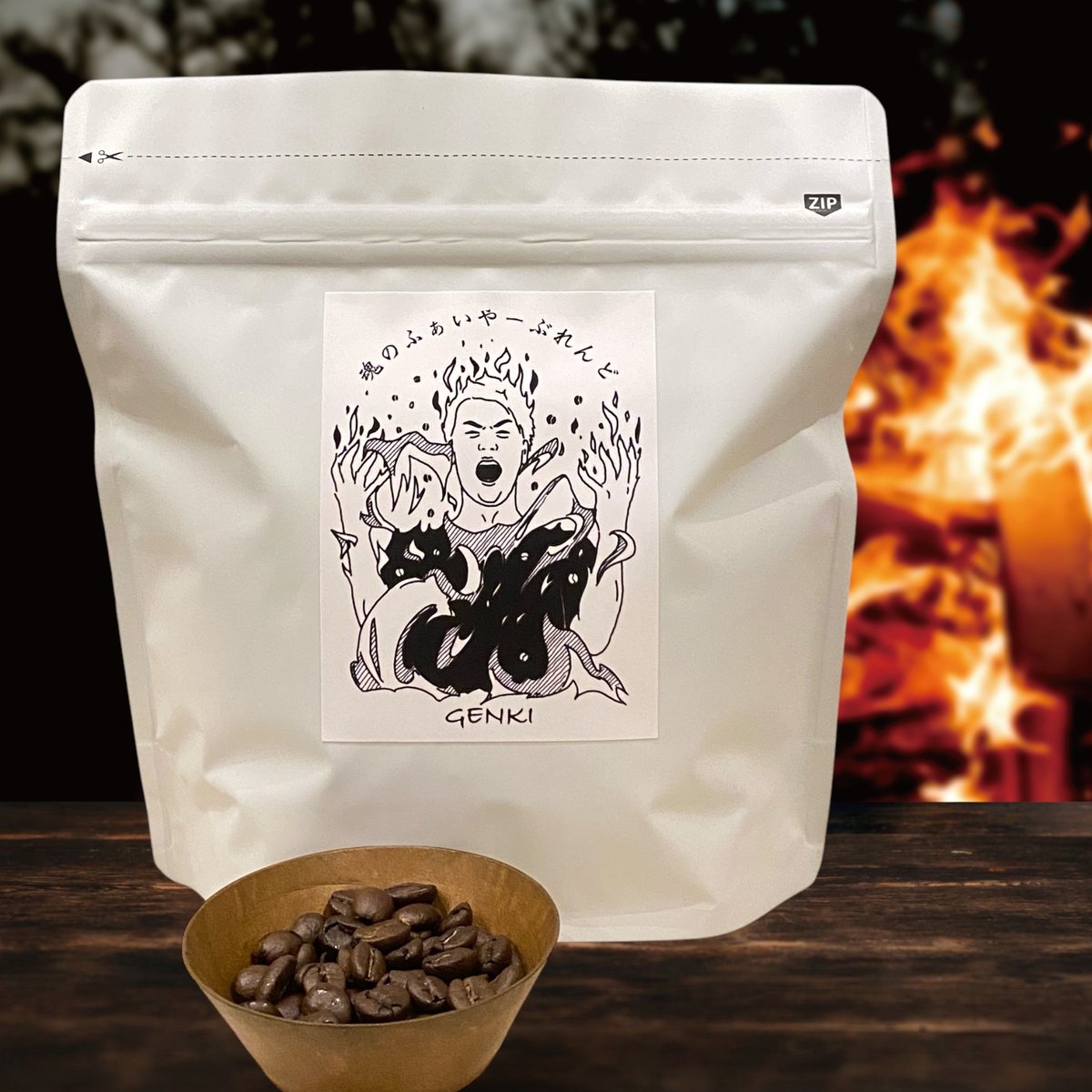 Jリーガー コラボコーヒー2026 江川慶城 選手バージョン「魂のふぁ