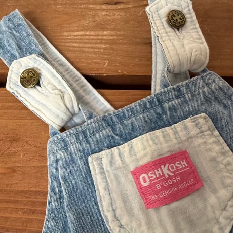 90cm USA OSHKOSH Denim Balloon shortalls