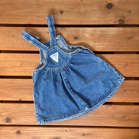 95cm USA OSHKOSH Denim Overall Skirt