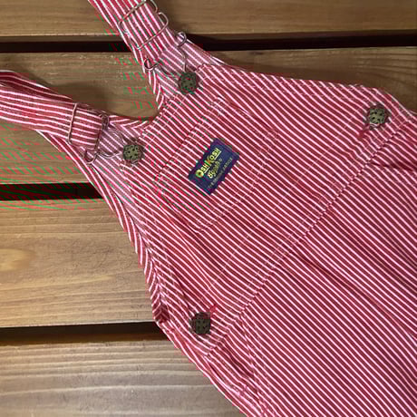 90cm USA OSHKOSH hickory Overalls
