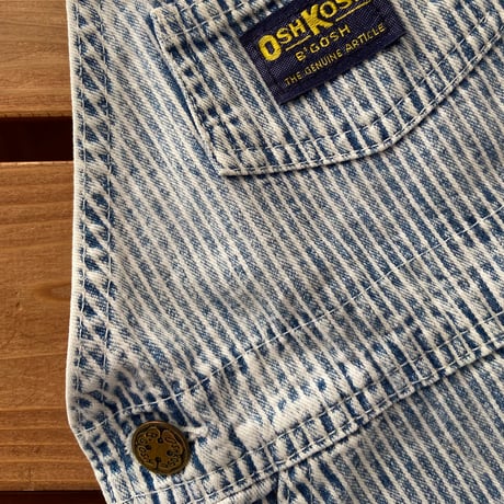 80cm USA OSHKOSH Hickory Overalls