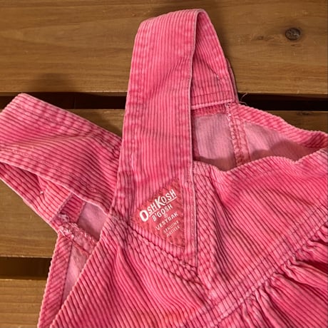 80cm USA Vintage OSHKOSH Corduroy Overalls