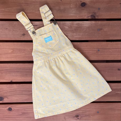 120cm USA Vintage OSHKOSH Short Salopette