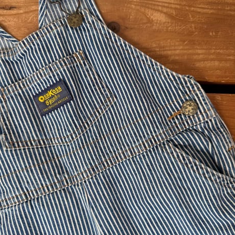 100cm OSHKOSH hickory shortalls