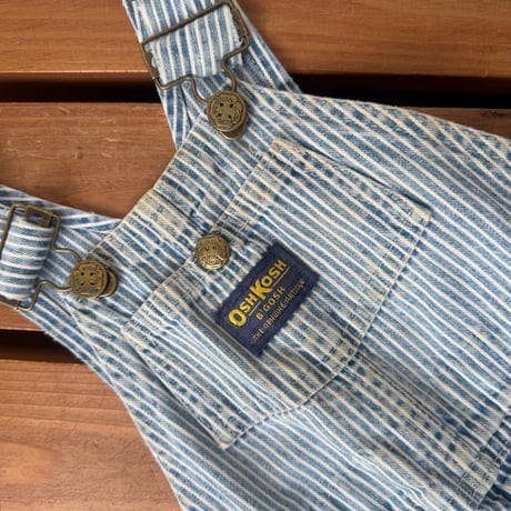100cm USA OSHKOSH Hickory Overalls