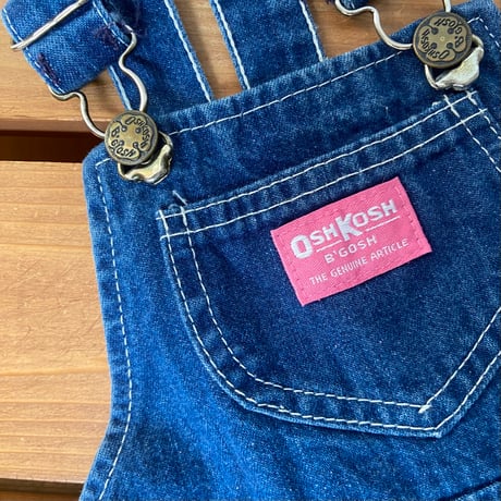 90cm USA OSHKOSH Denim Overall Skirt