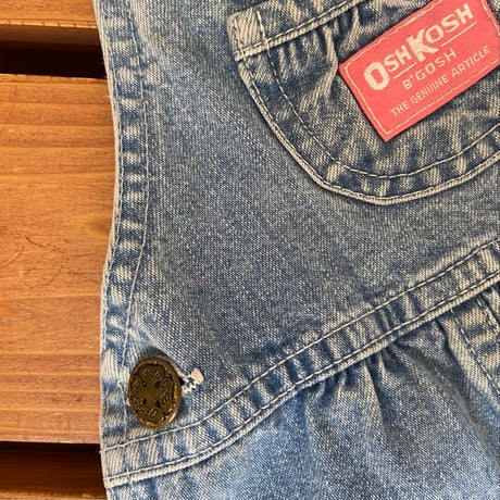 80cm USA OSHKOSH Pinktag Denim Overalls