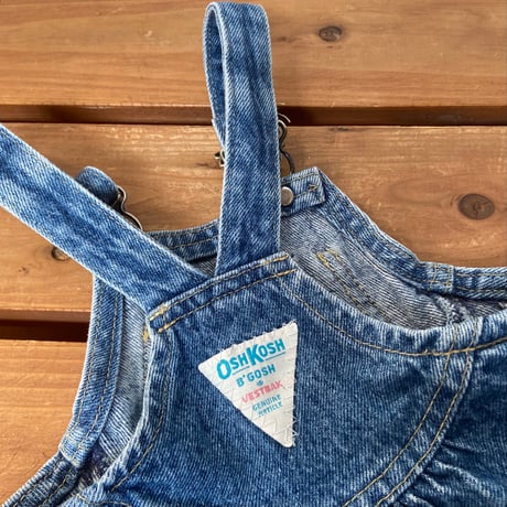 95cm USA OSHKOSH Denim Overall Skirt