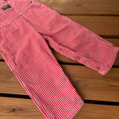 90cm USA OSHKOSH Hickory Overalls