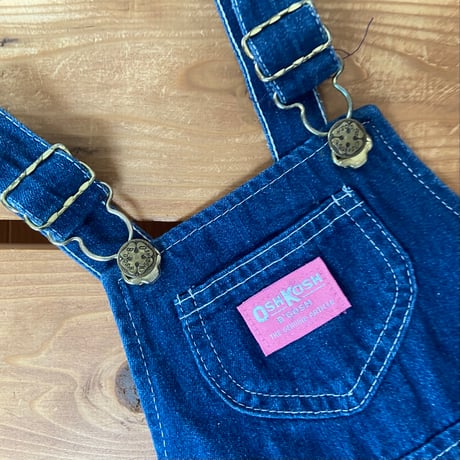 90cm USA Vintage OshKosh denim overall dress