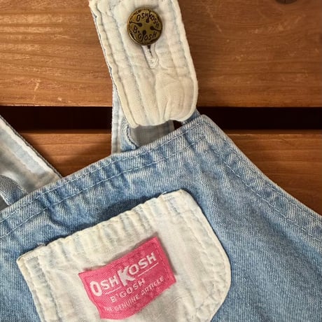 90cm USA OSHKOSH Denim Balloon shortalls