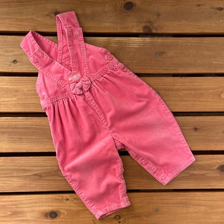 80cm USA Vintage OSHKOSH Corduroy Overalls
