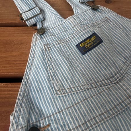 110cm OSHKOSH Hickory Shortalls
