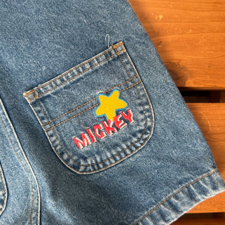 80cm  Vintage Disney Denim Overalls