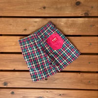 100cm USA OSHKOSH Plaid Shorts