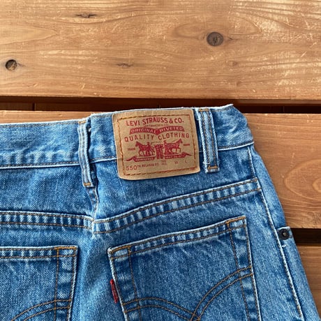 130cm Vintage Levi's 550 Denim Jeans
