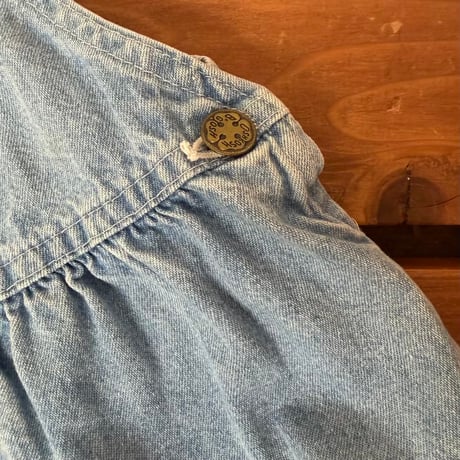 90cm USA OSHKOSH Denim Balloon shortalls