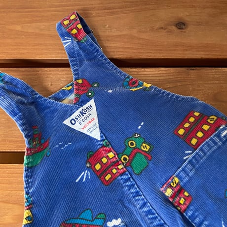80cm USA OSHKOSH corduroy Overalls