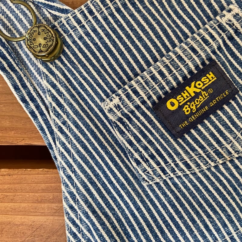 貴重！50's 〜60's OSH KOSH HICKORY-COVERALL 50's 〜60's OSH KOSH HICKORY-COVERALL 50's 60's OSH KOSH HICKORY