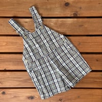 120cm OshKosh Plaid Shortalls