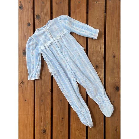 80cm Vintage Floral Lace Baby Romper