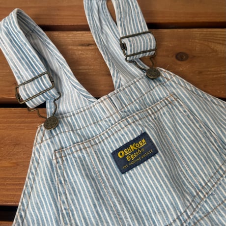 110cm OSHKOSH Hickory Shortalls