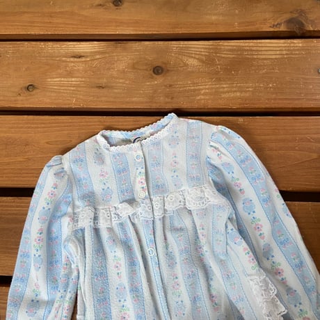80cm Vintage Floral Lace Baby Romper