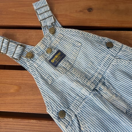 100cm USA OSHKOSH Hickory Overalls