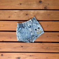 90cm Mickey Denim Shorts