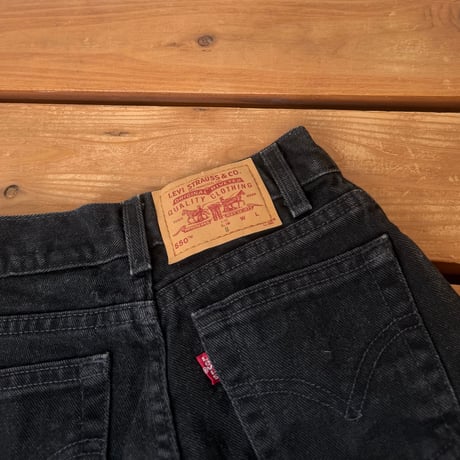 120cm Levi's 550 Denim Shorts