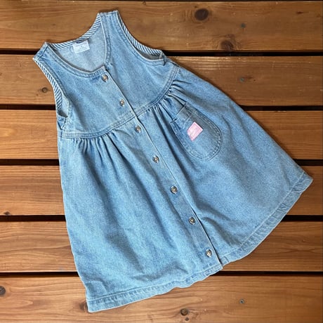 110cm Vintage OSHKOSH Denim dress