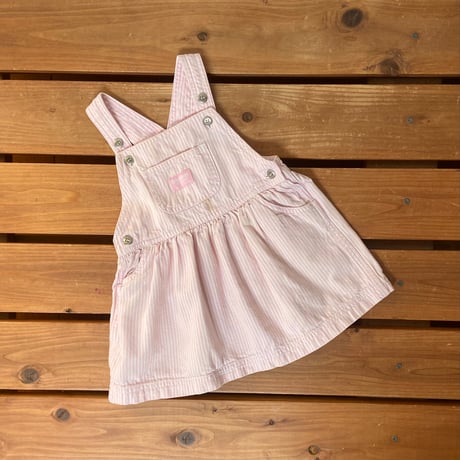 90cm OSHKOSH Pink Hickory Overall Skirt