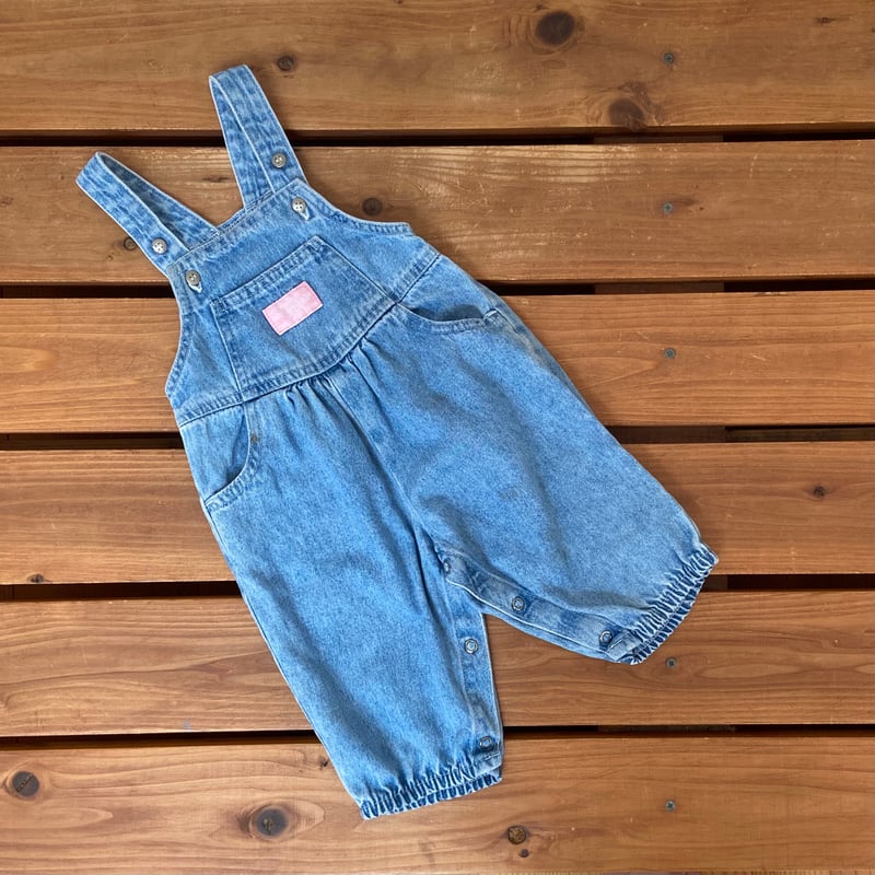 おすすめ❗️OSHKOSH オーバーオール 70cm OSHKOSH Pinktag Denim Overalls | Sunmood