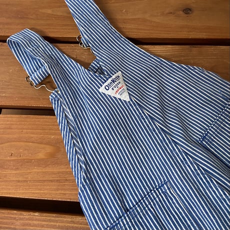 95cm USA OSHKOSH Hickory Overalls