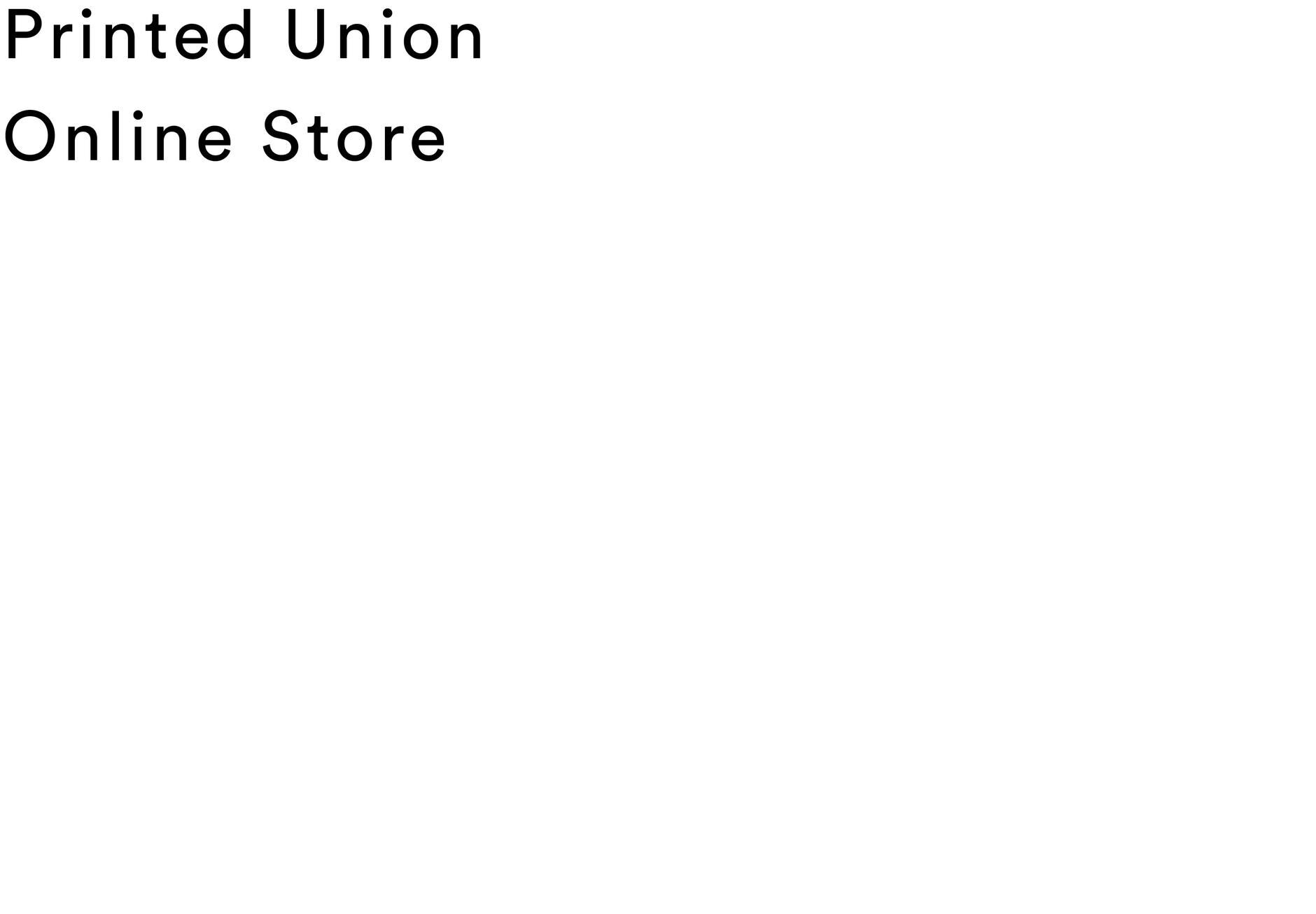 Printed Union