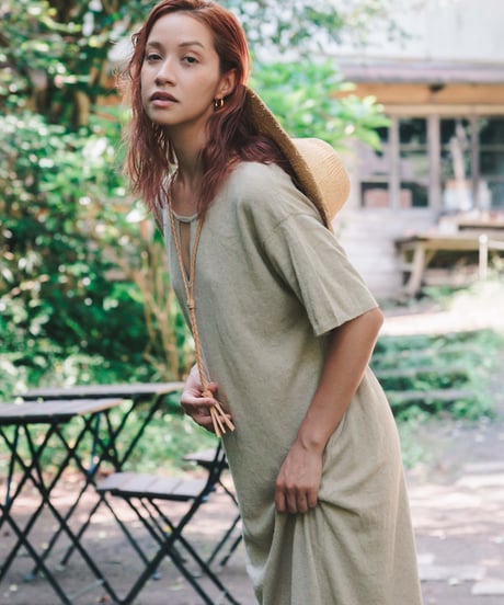 cotton linen onepiece