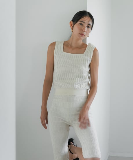 Textured Knit Tanktop