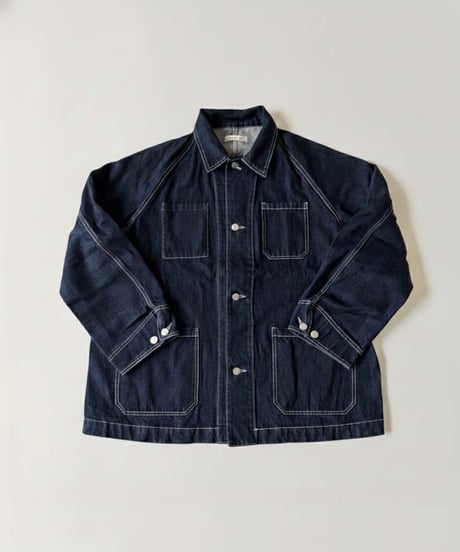 Oversize Denim Coverall Jacket