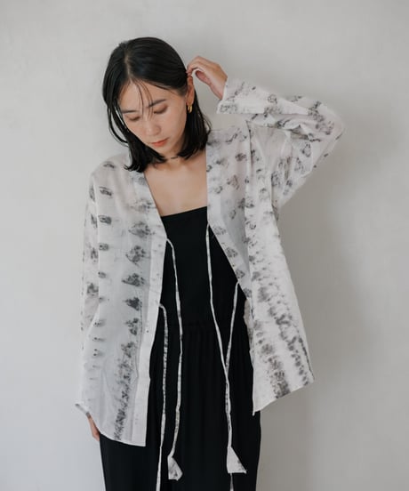 【beej×GLASSY  SEA】Bundledie Loose Shirts