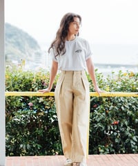 HIGHWAIST TUCK CHINO