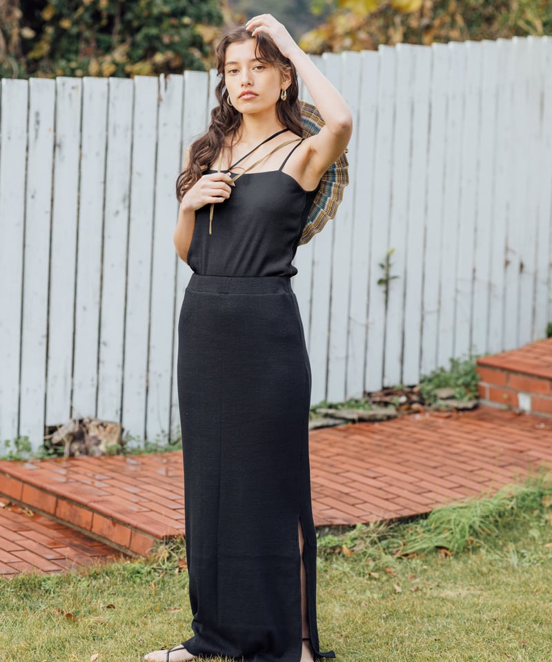 UN3D. アシンメトリーキャミソール 38 UN3D. アシンメトリーキャミソール 38